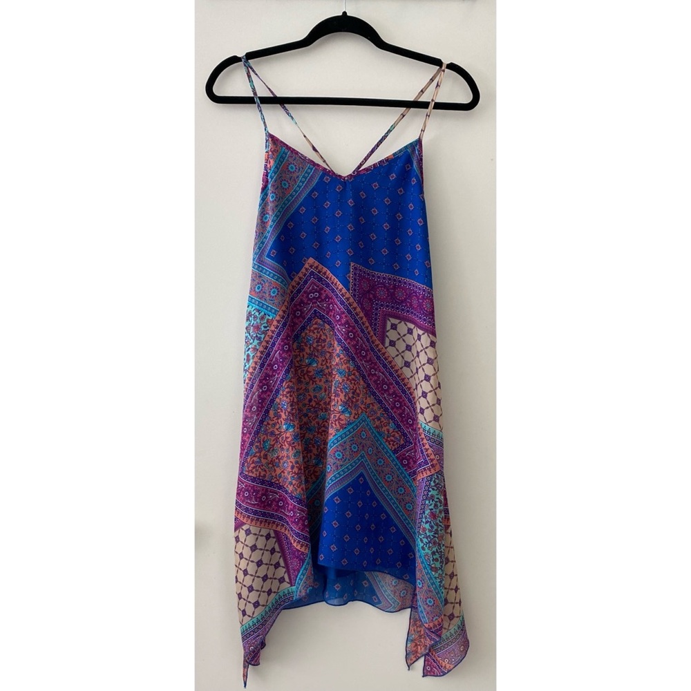 Nordstrom Way-In Women’s Patchwork Handkerchief Dress